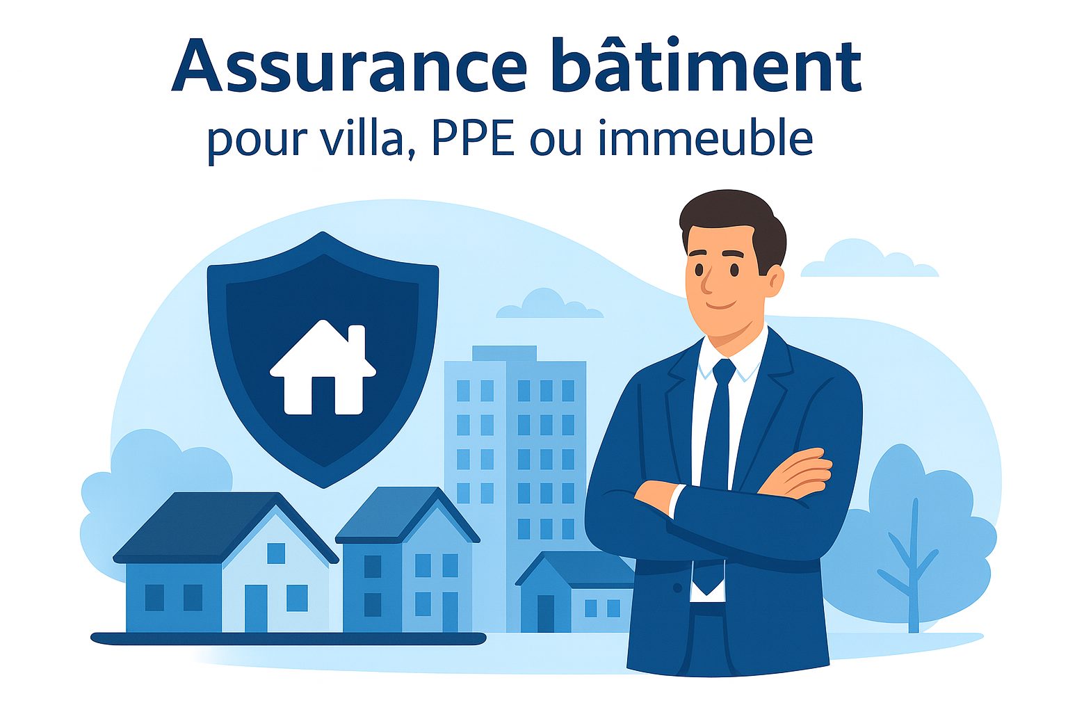 Assurance bâtiment à Genève — villa, PPE, immeuble