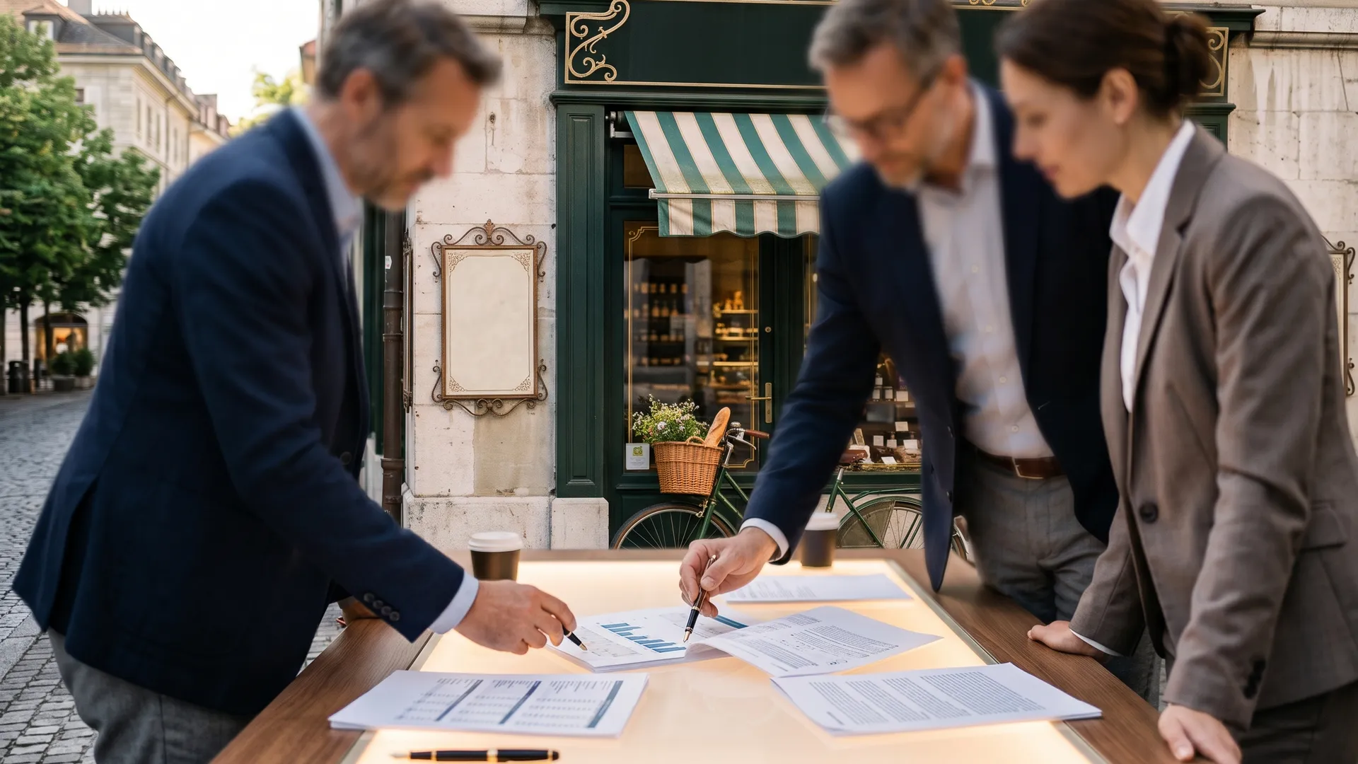 Réunion de conseil entre professionnels à Genève