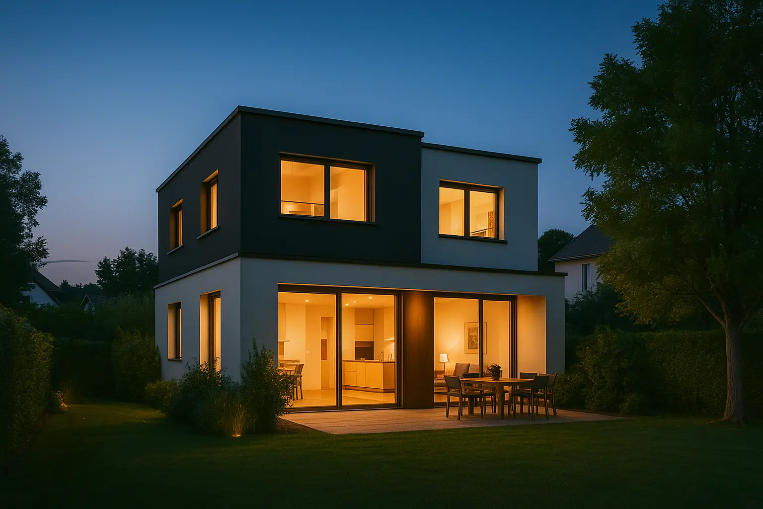 Maison moderne à Genève